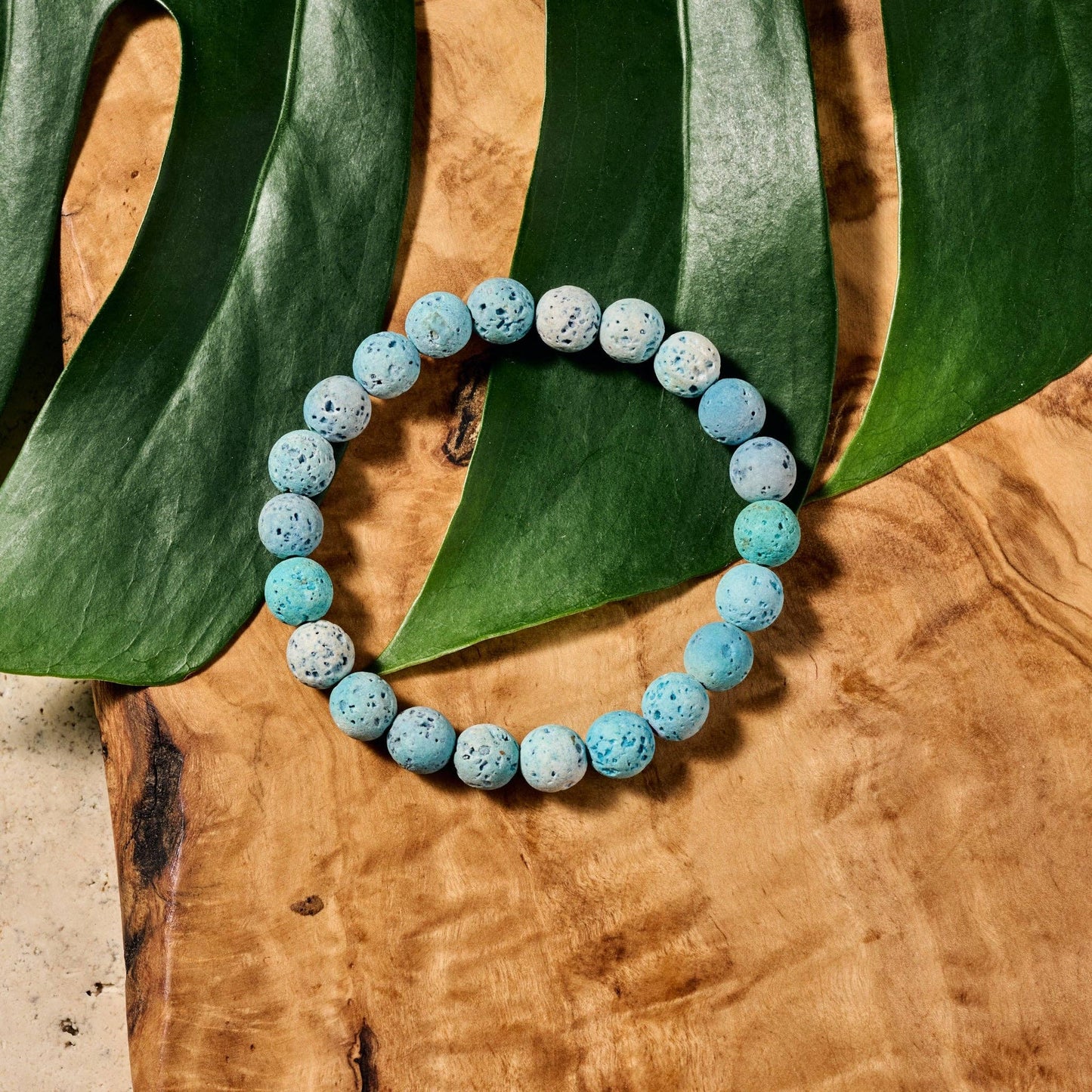 Sama Lava Rock Stretch Bracelet